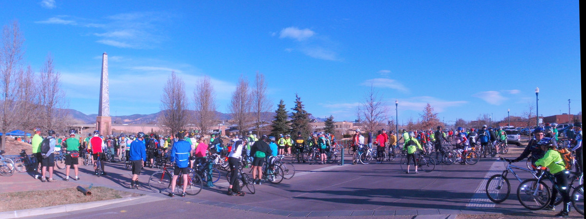 Wide View of the Ride Assembly Area.